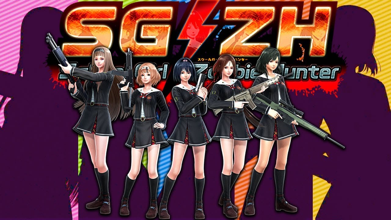 school girl zombie hunter game review