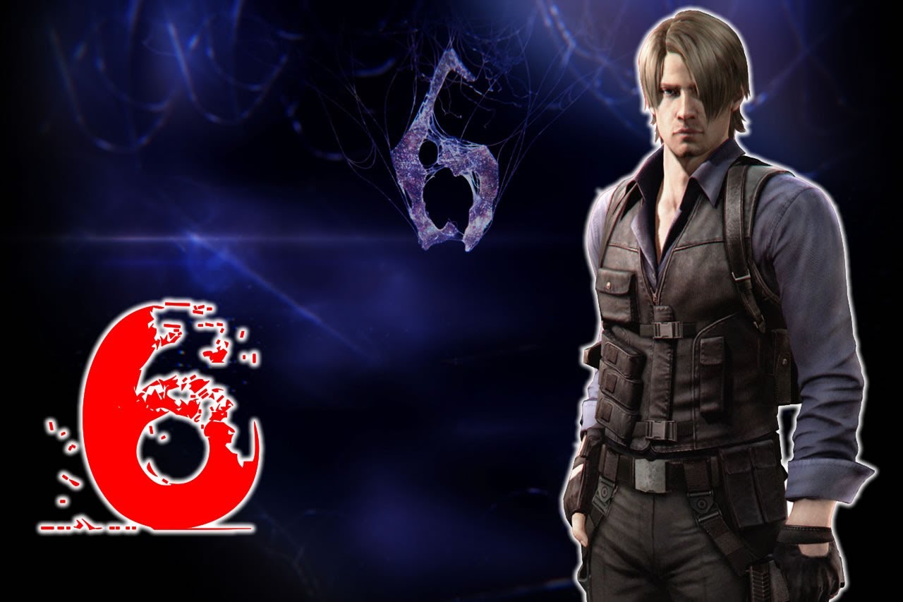 resident evil 6 leon figure