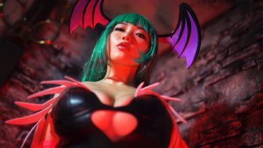 Shibuya Kaho does Darkstalkers